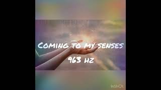Alina Baraz Coming to my senses 963 hz (God frequency) 😇