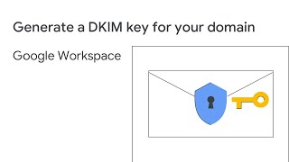Generate a DKIM key for your domain