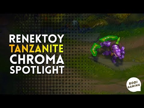 RENEKTON RENEKTOY TANZANITE CHROMA SPOTLIGHT - LEAGUE OF LEGENDS