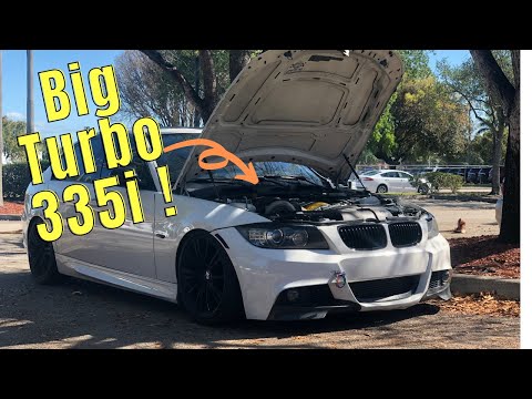 Single Turbo 335i - First Start, Pulls, And flybys!!