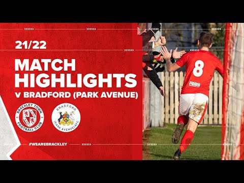 Highlights - Brackley Town 3 - 0 Bradford Park Avenue. Extended