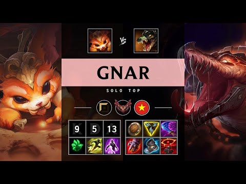 Gnar Top vs Renekton - VN Grandmaster Patch 25.07