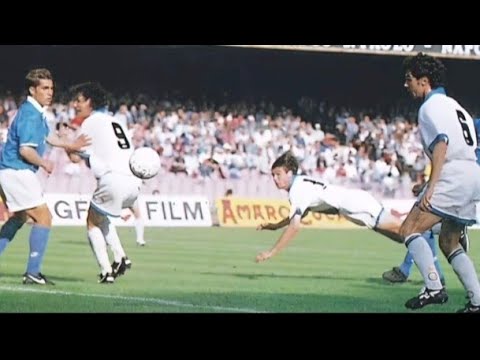 Napoli-Inter 1:3, 1994/95 - Channel 4 (l'ultimo Gol in maglia nerazzurra di Dennis Bergkamp)