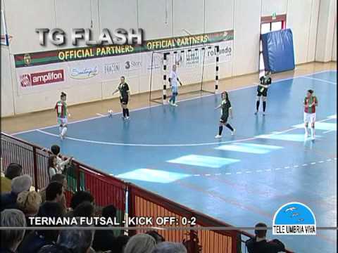 TELE UMBRIA VIVA TG "TERNANA FUTSAL-KICK OFF:O-2" 30 03 15