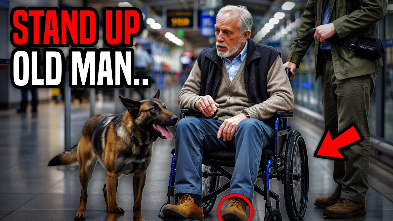 Customs Dog Froze in Front of a Man in Wheelchair—What was Found in the Footrest Made them Step Back