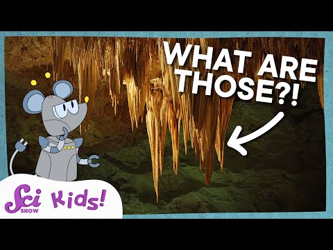 What are Stalactites and Stalagmites? | Let's Explore Caves! | SciShow Kids