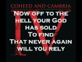 The Lying Lies & Dirty Secrets of Miss Erica Court| Coheed and Cambria| Lyrics