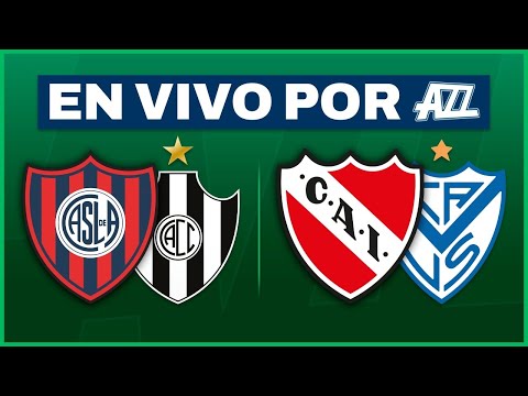 SAN LORENZO 1 - CENTRAL CÓRDOBA 0 + INDEPENDIENTE 1 - 1 VÉLEZ | TORNEO APERTURA EN VIVO