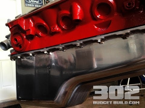 Installing the Oil Pan & Gasket on Small Block Ford 302