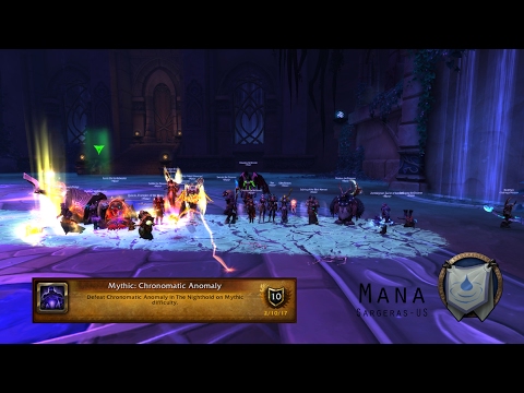 Mana vs Mythic Chronomatic Anomaly Restoration Shaman PoV