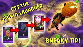 How To Get The Jack-O-Launcher