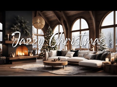 (Indie/Jazz/Folk) 🎄Christmas 2023, Indoor Ambience with Indie Jazz Christmas Music.