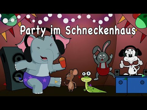 Party im Schneckenhaus | Lieder mitsingen | Partylied | JiMi FLuPP Kinderlieder