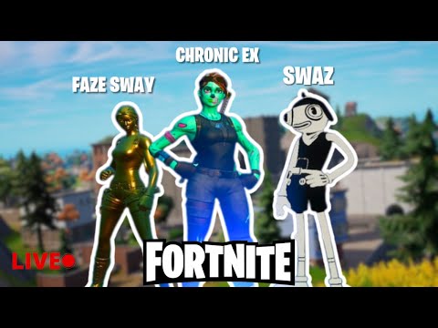 BigEx Gets Carried To His First Win On OG Fortnite By Faze Sway And Chronic Swaz!!