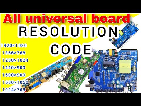 universal board resolution code