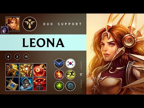 Leona Support vs Alistar - KR Diamond Patch 25.24