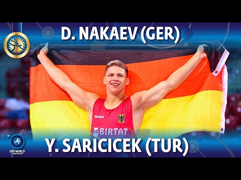 Deni Nakaev (GER) vs Yuksel Saricicek (TUR) - Final // U20 World Championships 2022