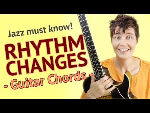 Rhythm Changes Guitar Tutorial | Guitar Chords Rhythm Changes in Bb