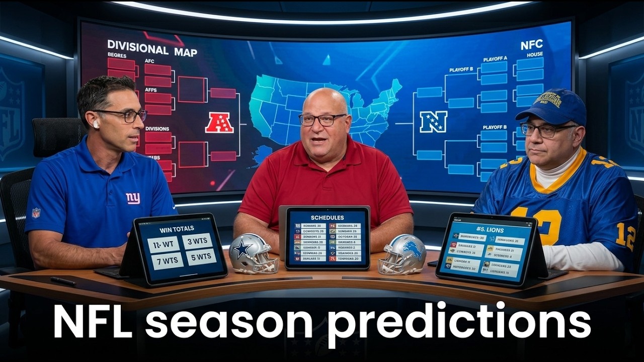 NFL Season Predictions with the Generalissimo!
