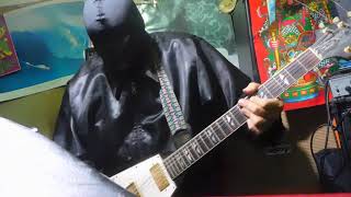 Video thumbnail for 1991 Jimi Hendrix Hall Of Fame  Gibson  Flying V   Blues by Gary Shane