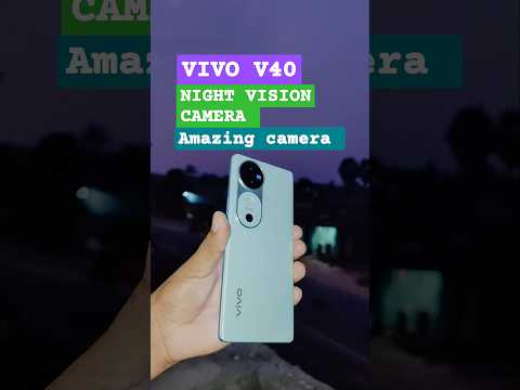 Vivo V40 Night Vision Camera Test 🔥 Dark Mein Kya Dikhta Hai?