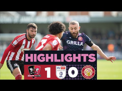 Exeter City 1-0 Stevenage | Sky Bet League One Highlights