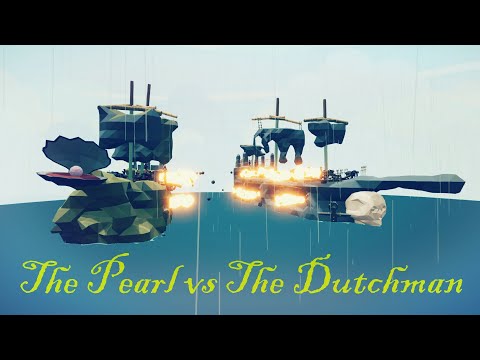 TABS - The Black Pearl vs The Flying Dutchman recreation