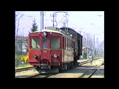 Züge in Grono, Misox (1987)