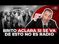 MARTINEZ BRITO ACLARA SI SE VA DE ESTO NO ES RADIO TRAS SER ELECTO DIPUTADO