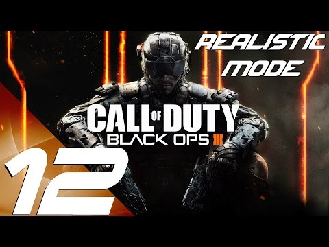 Call of Duty Black Ops 3 - Realistic Mode Walkthrough Part 12 - Lotus Towers & Taylor Boss