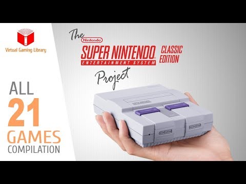 ALL 21 SUPER NINTENDO CLASSIC EDITION GAMES
