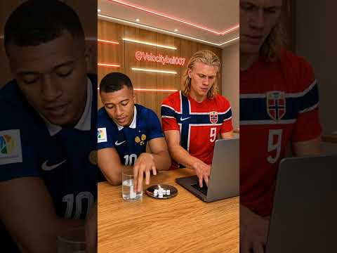 Never Trust on Mbappé Face Time Wait For Haaland Reaction #haaland #mbappé #worldcup