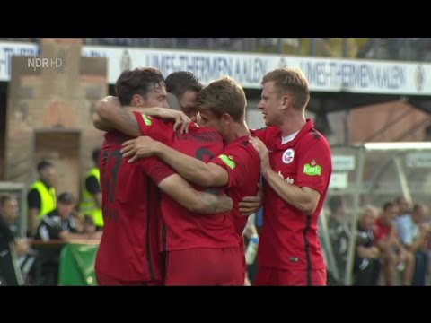 VfR Aalen gegen Hansa Rostock - 6. Spieltag 16/17 - Nordmagazin