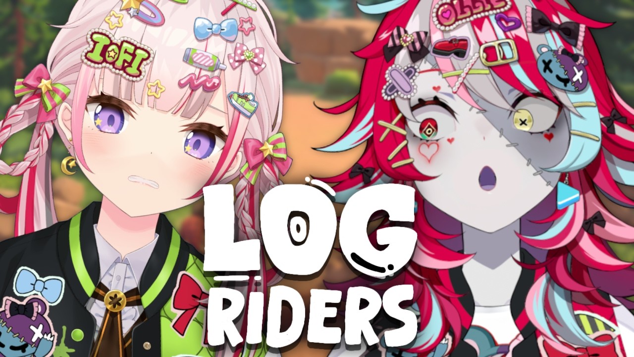 【LOG RIDERS】 #IOLLIE IS BACK AND WE'RE ROLLING... A LOG??? 【Kureiji Ollie】