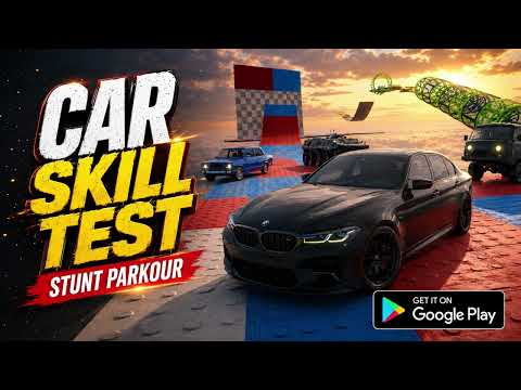 Car Skill Test: Stunt Parkour