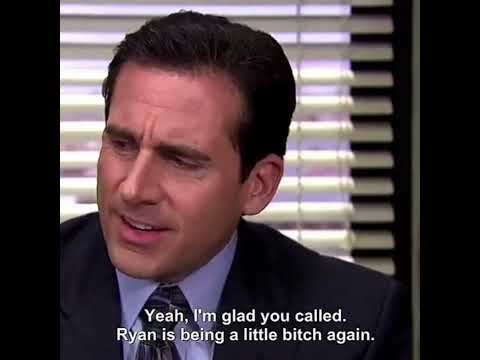 What's up my brotha ? #theoffice #michaelscott #ryanhoward #stevecarell