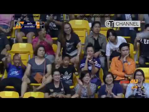 Highlight Ajcharaporn Supreme chonburi E tech Vs  NakornrachasrimaVolleyball Thailand League2017