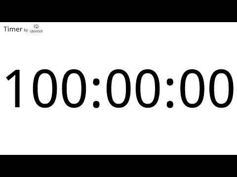 100 Hour Countdown Timer