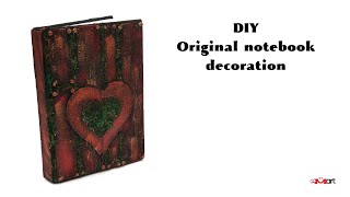 DIY Original notebook decoration 