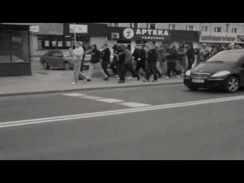 Pochód Zasania na mecz z Chełmianką (LONIA TV)