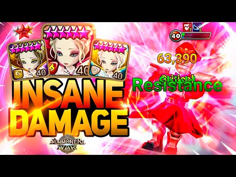 His UNIQUE GUARDIAN TEAM SHOCKS Enemies in Summoners War