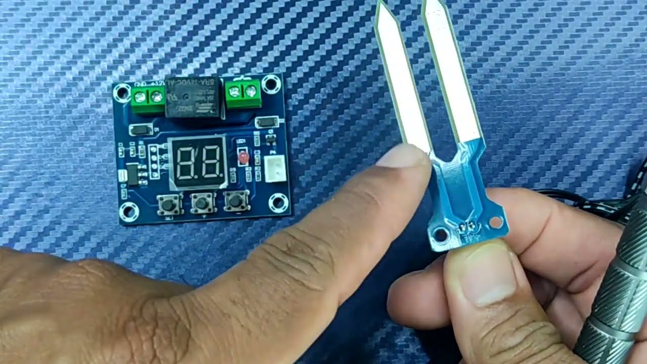 SENSOR DE UMIDADE DE SOLO PARA SUA HORTA - MÓDULO SENSOR XH-M214