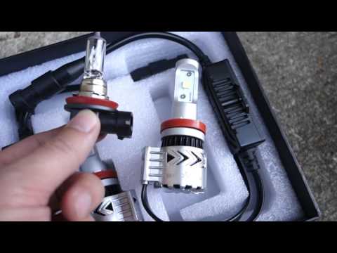 BROVIEW V8 H11 6500K LED Light Bulb REVIEW