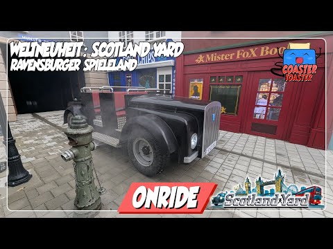 Krasse Darkride WELTNEUHEIT: Scotland Yard - Ravensburger Spieleland by Aufwind | POV
