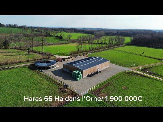Haras d&rsquo;exception &ndash; 66 hectares, installations r&eacute;centes