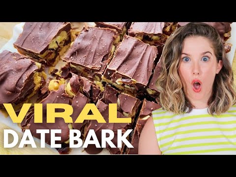 How to Make the VIRAL TikTok DATE BARK! Vegan and gluten-free recipe