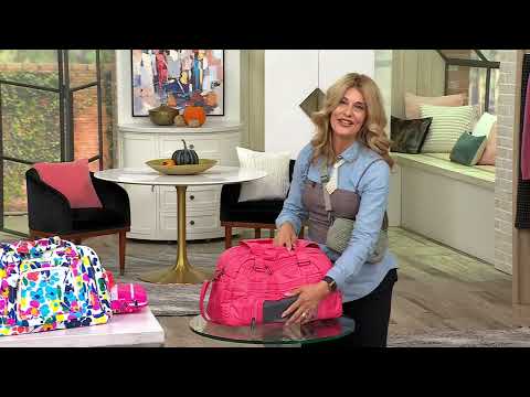 Lug Quilted Duffel Bag - Propeller 2 on QVC