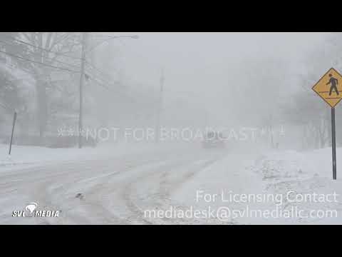 Blizzard hits Adams, New York / Oswego, New York 2-27-20