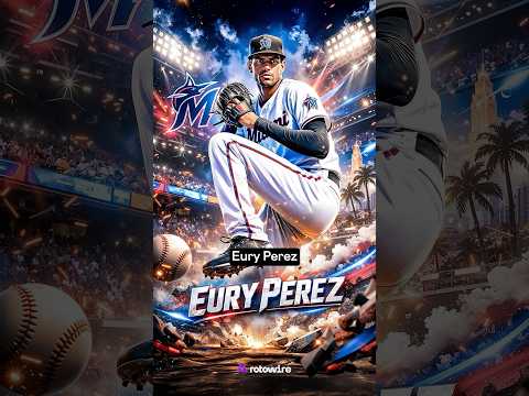 Thumbnail for Eury Perez is a pitching target you must draft in 2026 fantasy baseball.