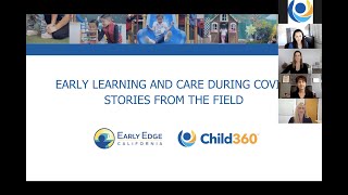 Webinar - Early Learning and Care During COVID-19: Stories from the Field